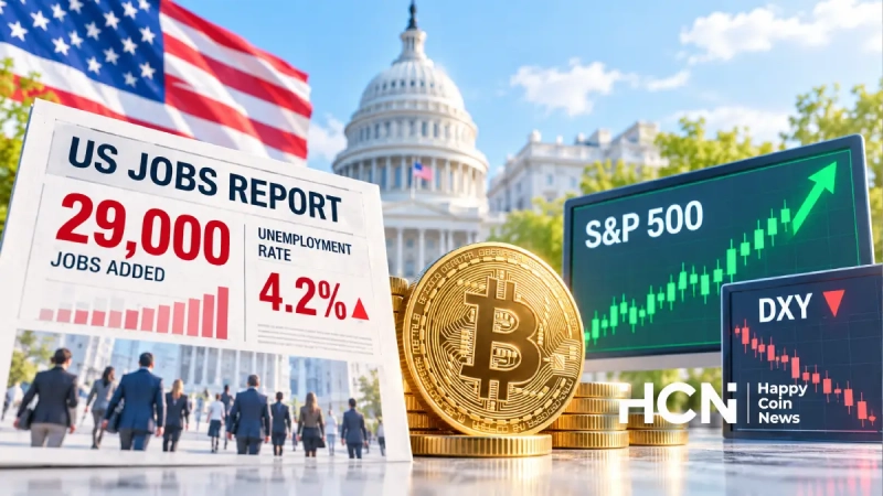 Слабые данные о занятости в США не помешали росту биткоина до ,000