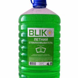 Жидкость стеклоомывателя BLIK летняя 4л