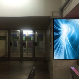 Реклама на ЖК дисплеях на платформах метро в Минске | Свет Города