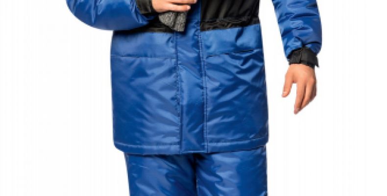 Костюм Сектор утепленный куртка и брюки васильковый размер 52-54 рост 170-176