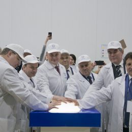 Открытие Казьминского молочного комбината