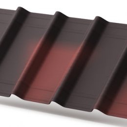 Лист битумный Ондувилла Красный бархат 0,4 х 1,06 м