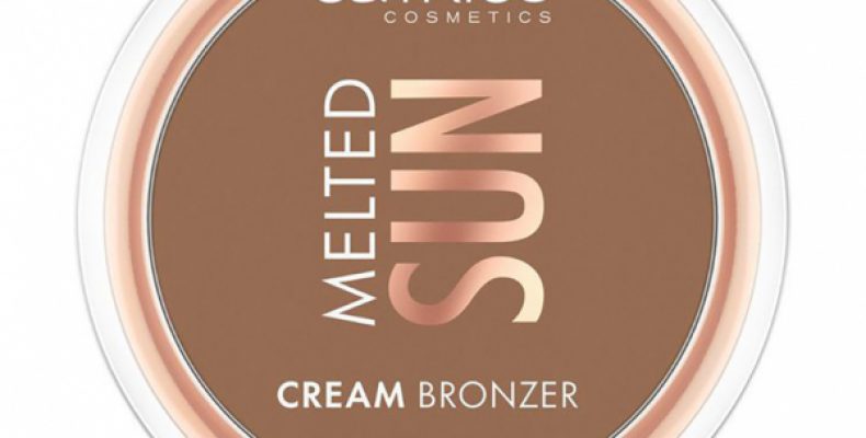 Бронзер для лица `CATRICE` MELTED SUN кремовый тон 030 Pretty tanned