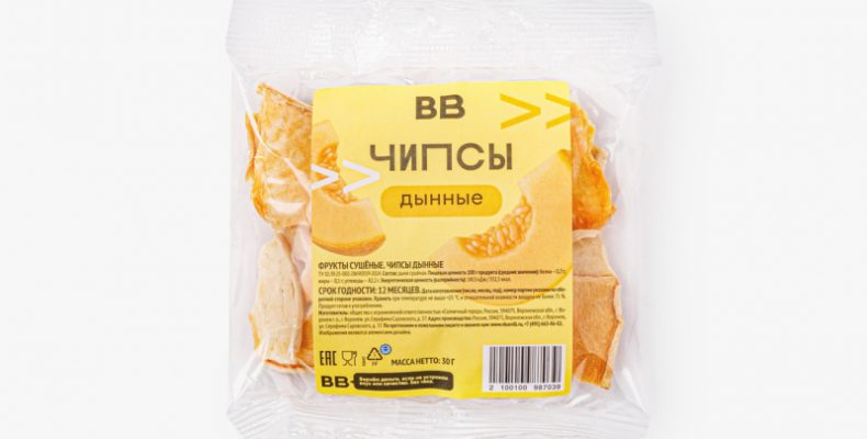 Чипсы дынные