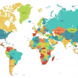Unlocking the World: How to Read and Use a Political Map with Countries