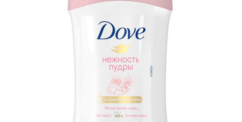 Део-стик жен. `DOVE` POWDER SOFT (антиперспирант) 40 мл