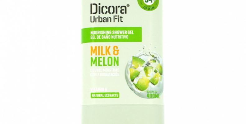 Гель для душа `DICORA URBAN FIT` Молоко и дыня 400 мл