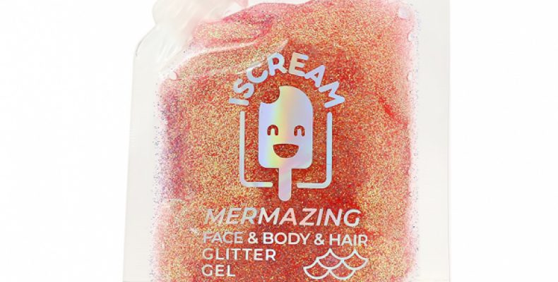 Глиттер для лица, тела и волос `ISCREAM` MERMAZING гель тон 05 dream