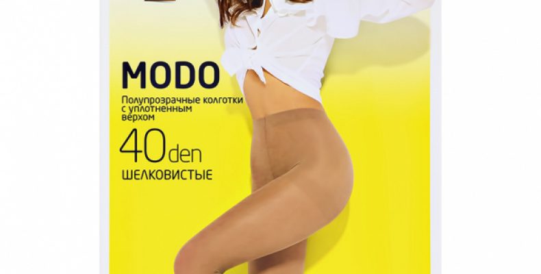 Колготки женские `ESLI` MODO 40 den (melone) p-p 2