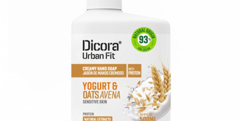 Мыло жидкое `DICORA URBAN FIT` Йогурт и овес 500 мл