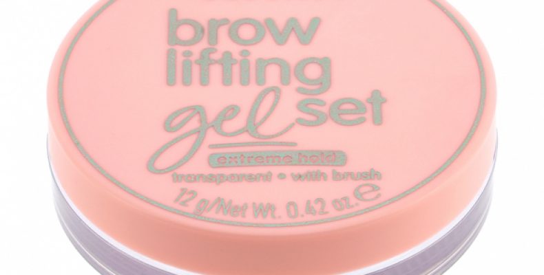 Набор для бровей `ESSENCE` BROW LIFTING GEL SET экстремальной фиксации с щеточкой