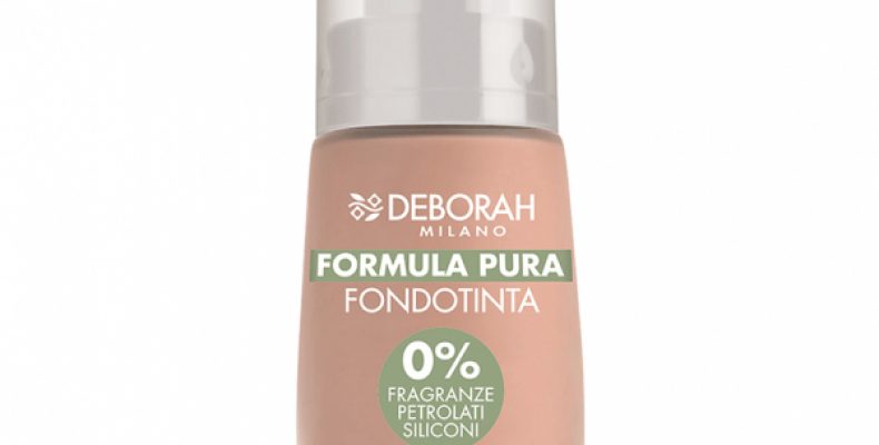 Основа тональная для лица `DEBORAH` `FORMULA PURA` FOUNDATION тон 00 слоновая кость