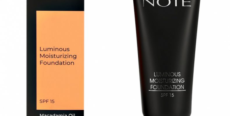 Основа тональная для лица `NOTE` LUMINOUS MOISTURIZING FOUNDATION увлажняющая с эффектом сияния тон 122