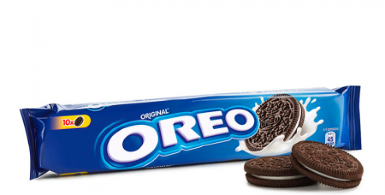 Печенье OREO С какао и начинкой со вкусом ванили 95г м/у