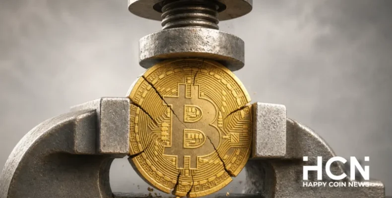 Продавцы усиливают давление на биткоин, но цена удерживается выше $77,000