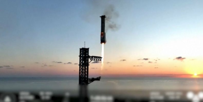 SpaceX провела успешную посадку первой ступени корабля Starship