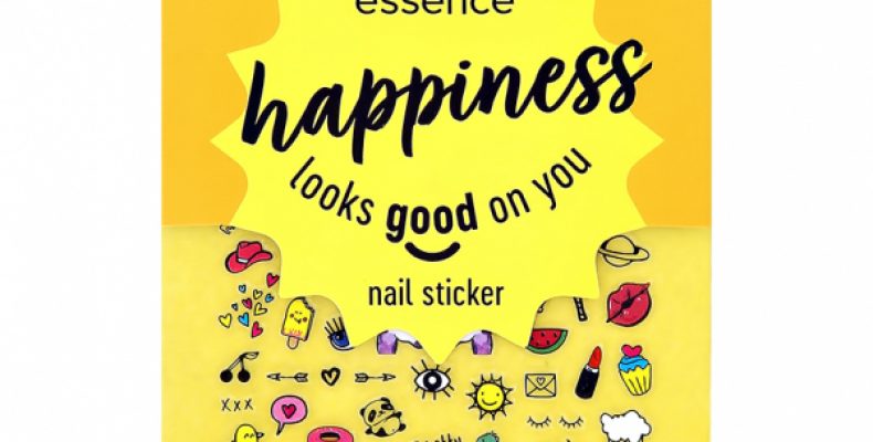 Стикеры для ногтей `ESSENCE` HAPPINESS LOOKS GOOD ON YOU самоклеящиеся