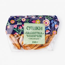 Сушки «Малютка» челночок овсяные