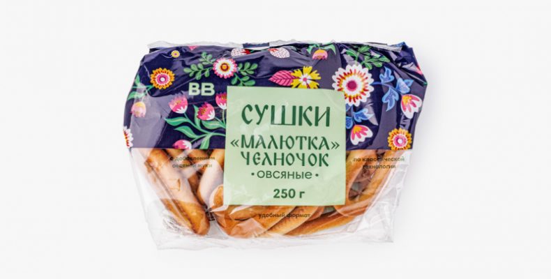 Сушки «Малютка» челночок овсяные