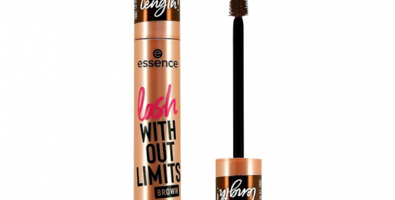 Тушь для ресниц `ESSENCE` LASH WITHOUT LIMITS Extreme объемная с эффектом удлинения тон 02 Brown