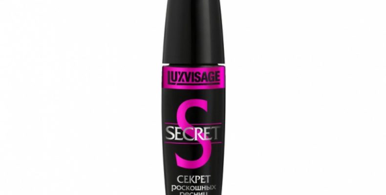 Тушь для ресниц `LUXVISAGE` SECRET cекрет роскошных ресниц (черная)