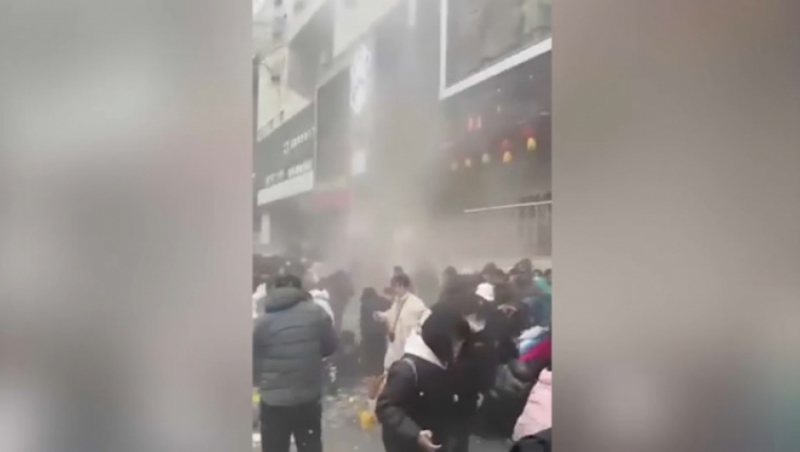 Взрыв у торгового центра в Китае: есть погибшие